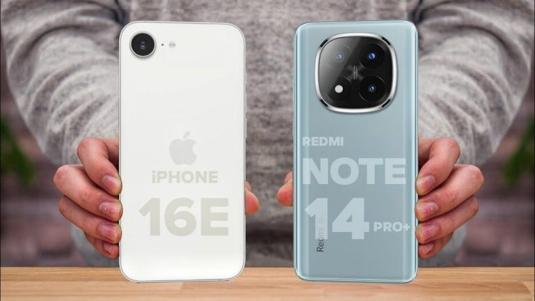 Comparing Three Smartphones: iPhone 16e vs. Redmi Note 14 vs. Tecno Pop 3